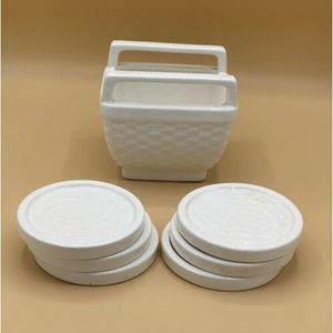 Vintage 1981 Nancy Lopez Set of 6 Ceramic Coasters